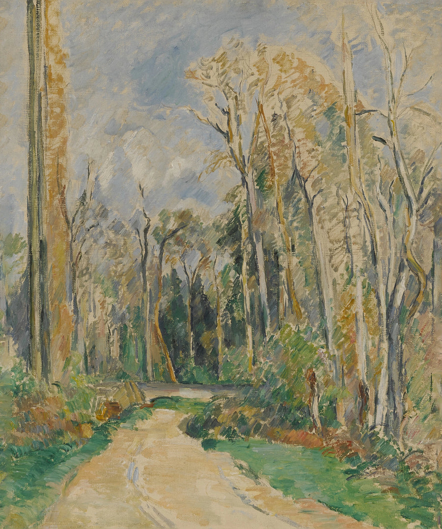 Weg am Waldeingang - Paul Cézanne