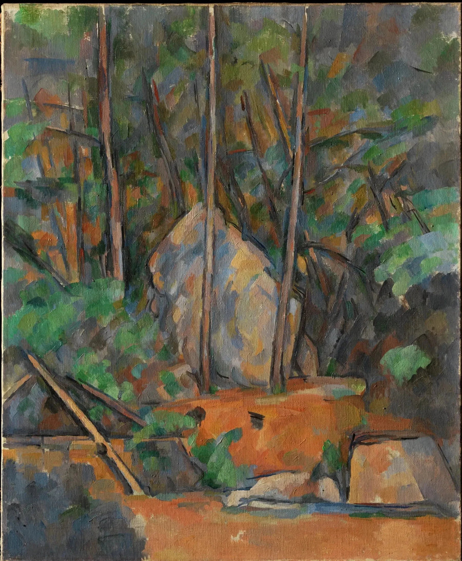 Der Zisternenbrunnen im Park des Château Noir - Paul Cézanne