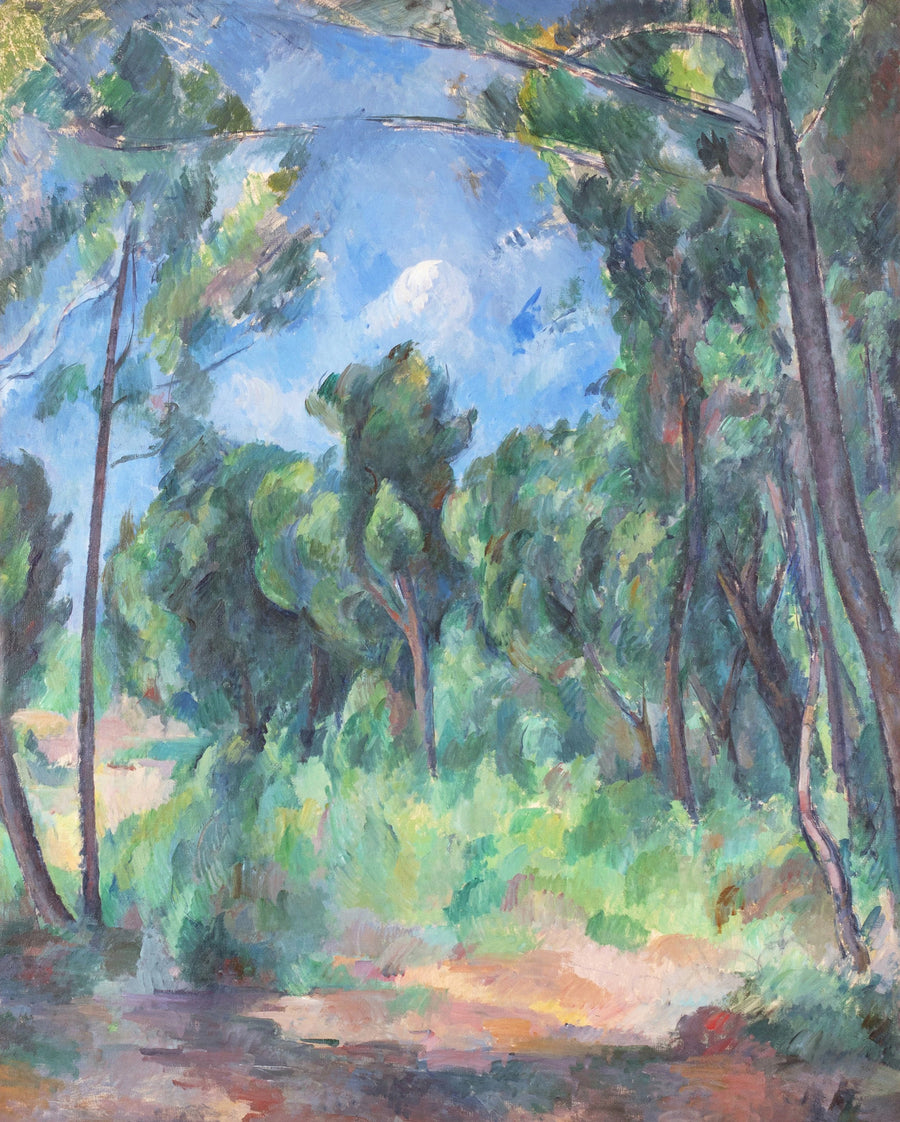 Lichtung - Paul Cézanne