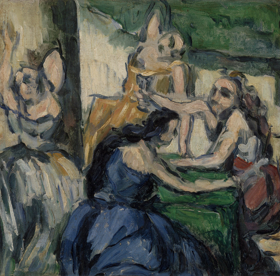 Die Kurtisanen - Paul Cézanne