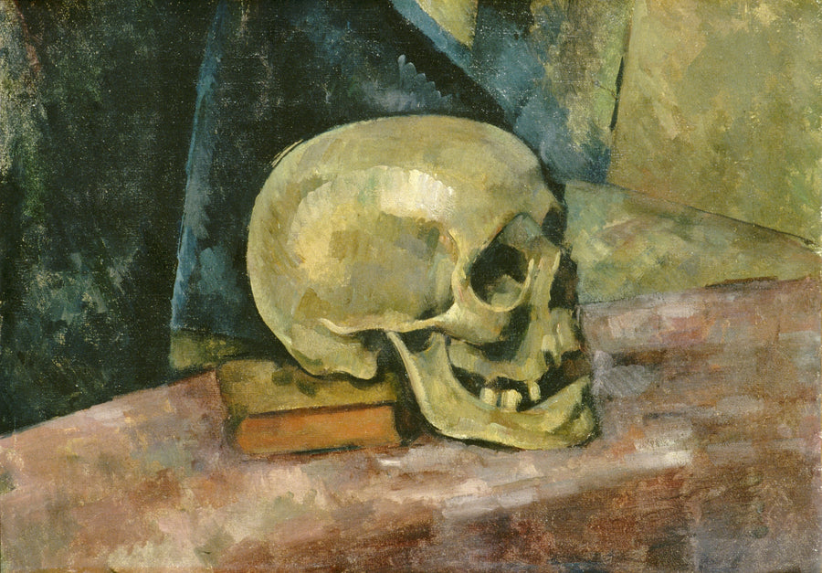 Schädel - Paul Cézanne