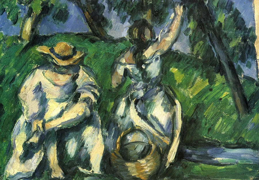 Die Ernte - Paul Cézanne