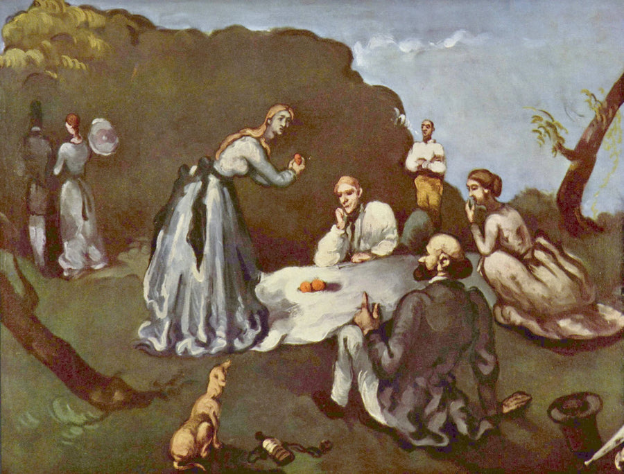 Das Frühstück im Grünen - Paul Cézanne