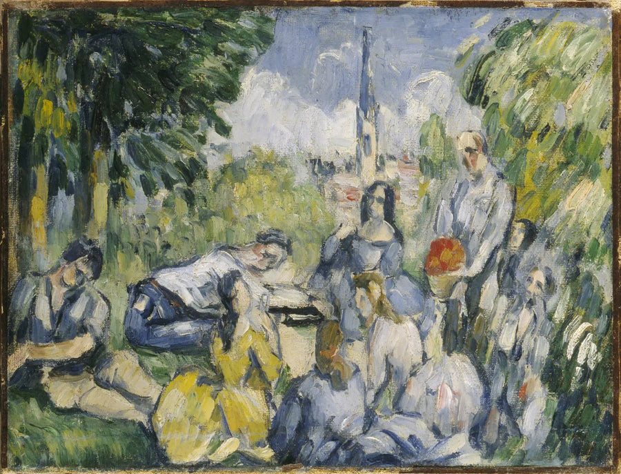 Das Frühstück im Grünen - Paul Cézanne