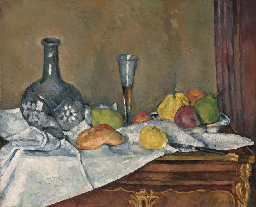 Stillleben mit einem Dessert - Paul Cézanne