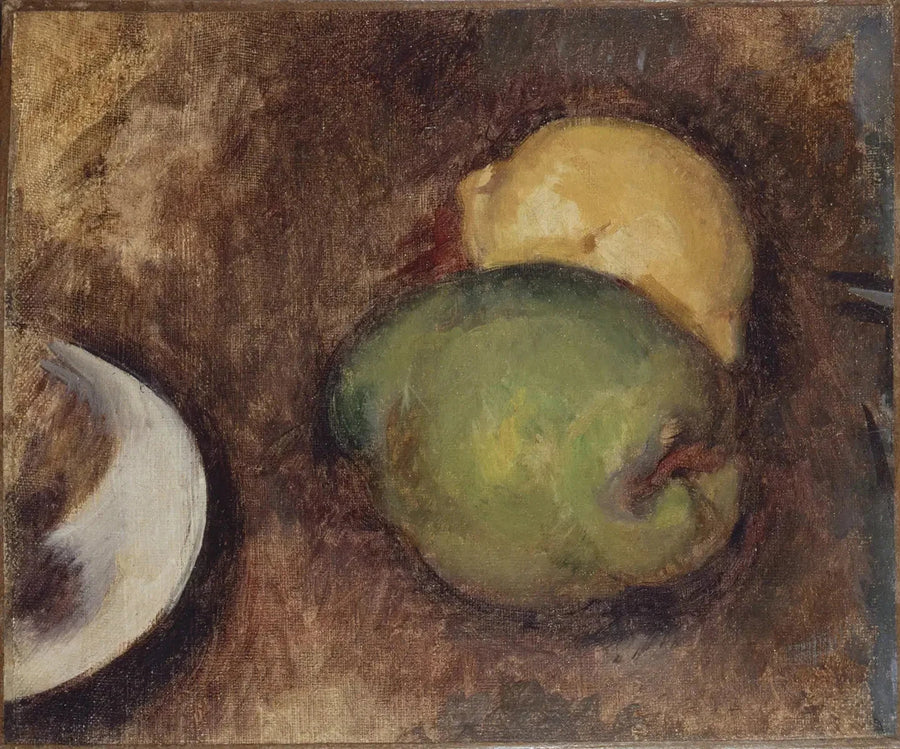 Zwei Früchte - Paul Cézanne