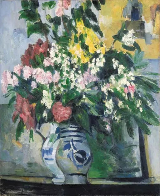 Die zwei Blumenvasen - Paul Cézanne