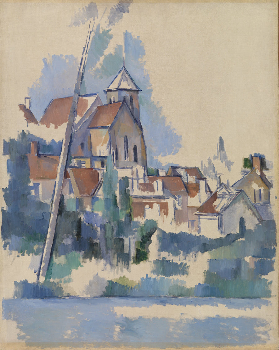 Die Kirche von Montigny-sur-Loing - Paul Cézanne