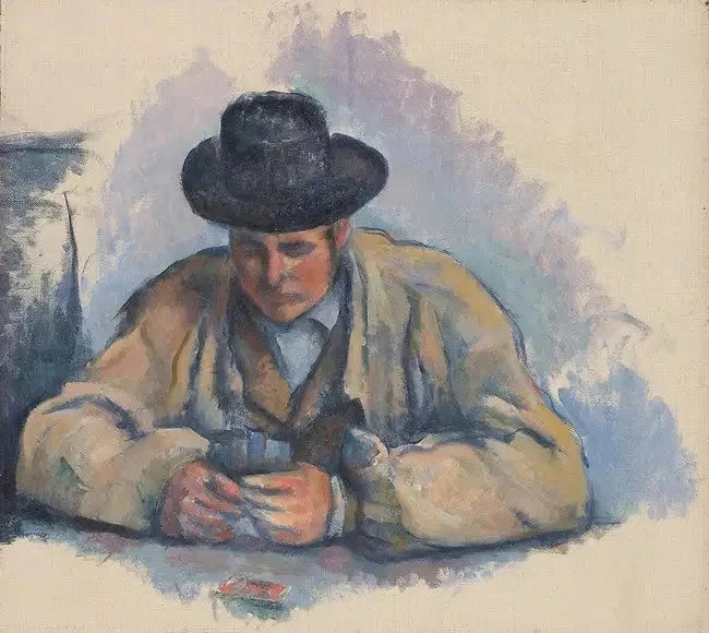 Der Kartenspieler - Paul Cézanne