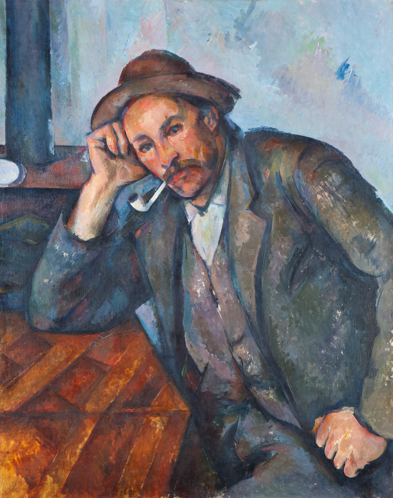 Der Raucher, der sich anlehnt - Paul Cézanne
