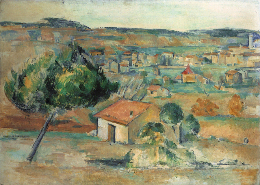 Gardanne vom Claou aus gesehen - Paul Cézanne