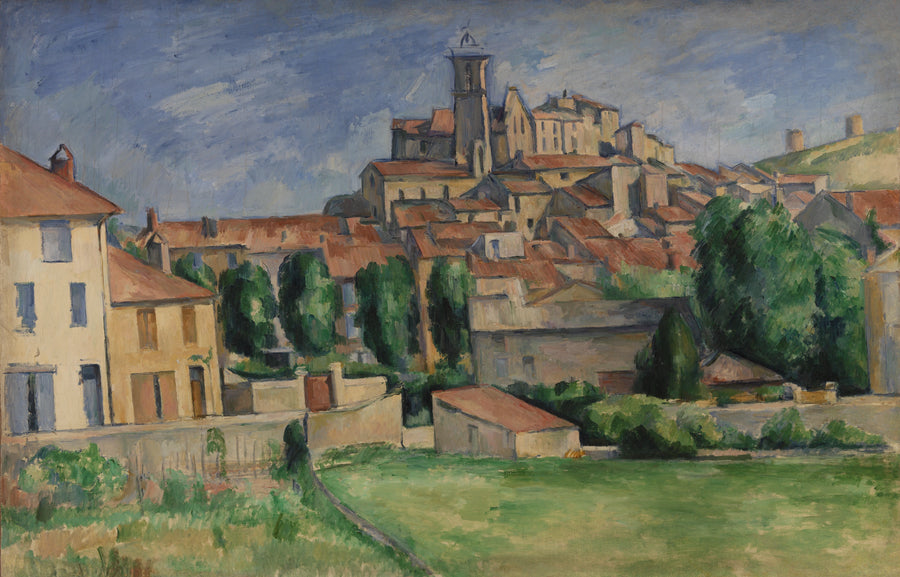 Gardanne (horizontale Ansicht). - Paul Cézanne