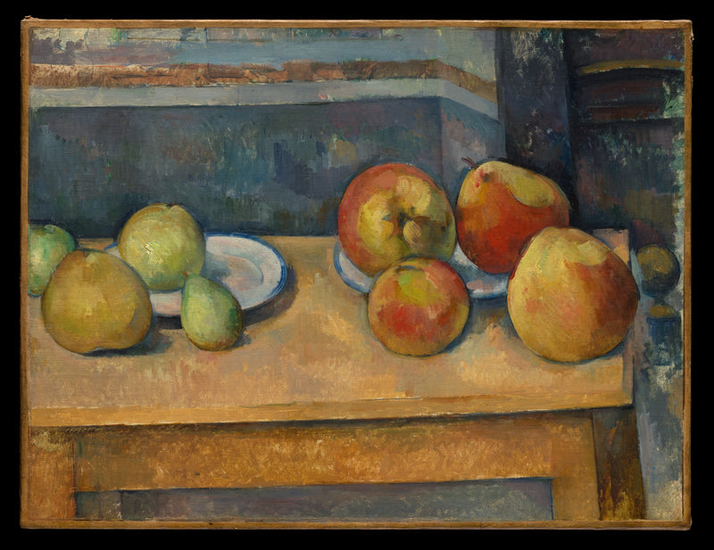 Große Äpfel - Paul Cézanne