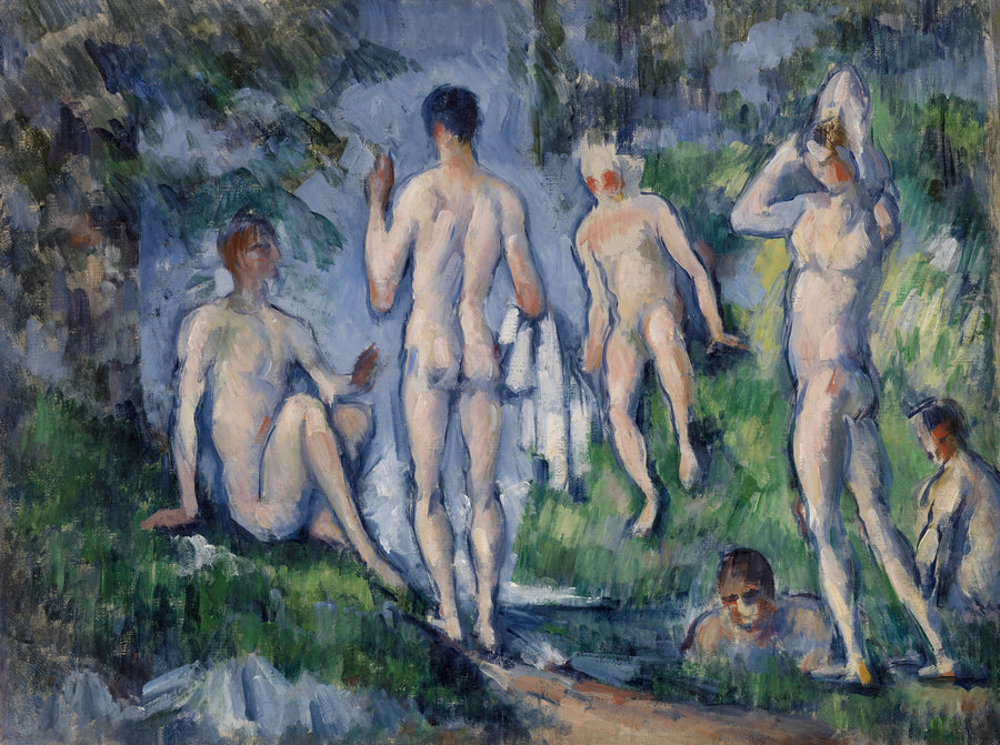 Gruppe von Badenden - Paul Cézanne