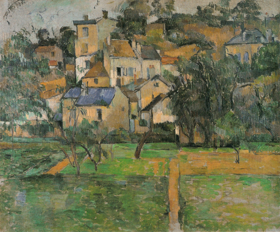 Das Hermitage in Pontoise - Paul Cézanne