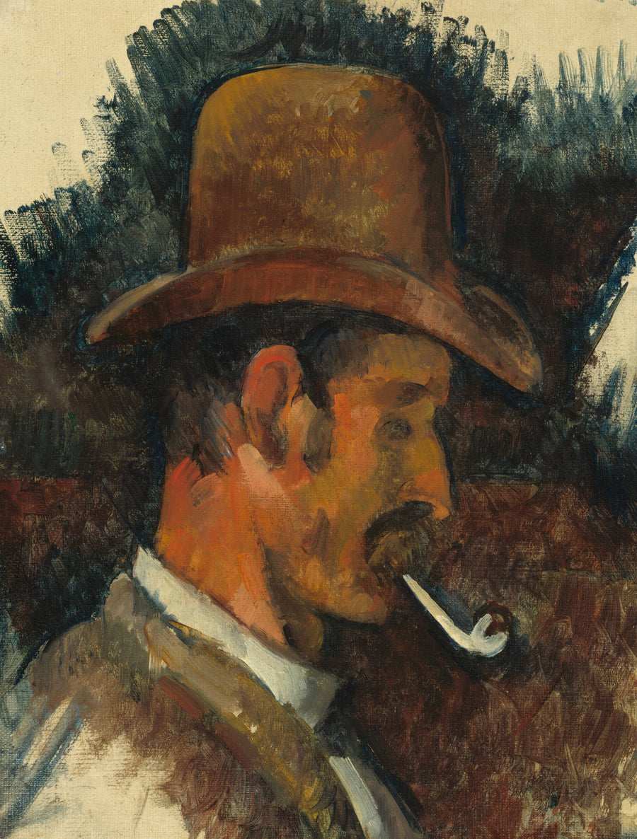 Der Mann mit der Pfeife - Paul Cézanne