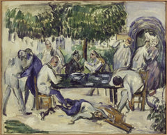 Die Drunkards, 1876 -1877 - Paul Cézanne