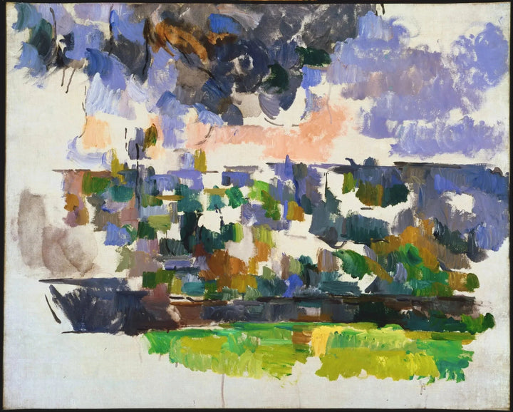 Der Garten Lauves, etwa 1906 - Paul Cézanne