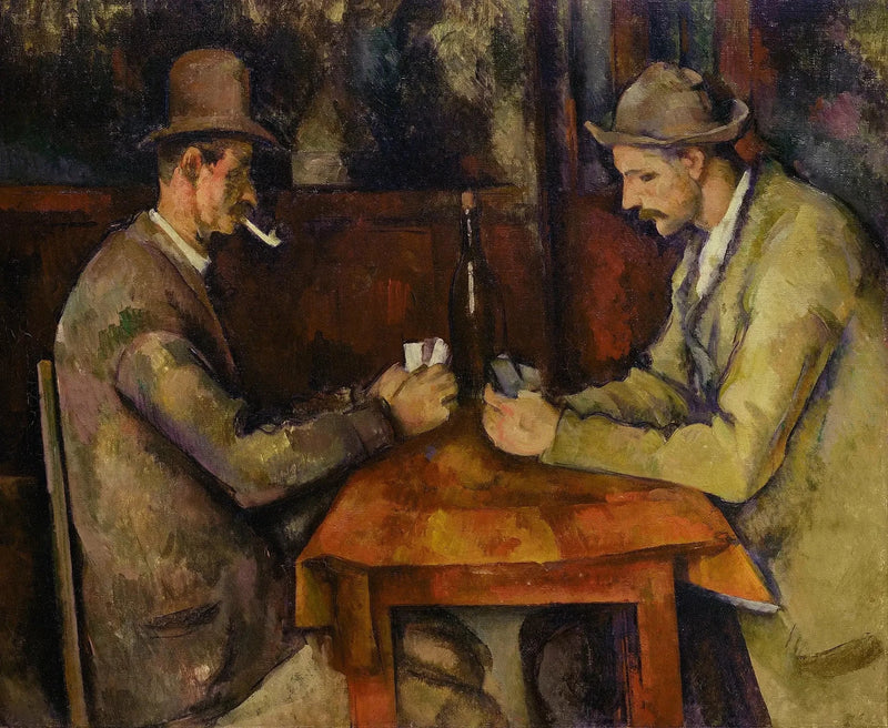 Die Kartenspieler - Paul Cézanne