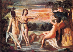 Das Urteil von Paris, 1862 -1864 - Paul Cézanne