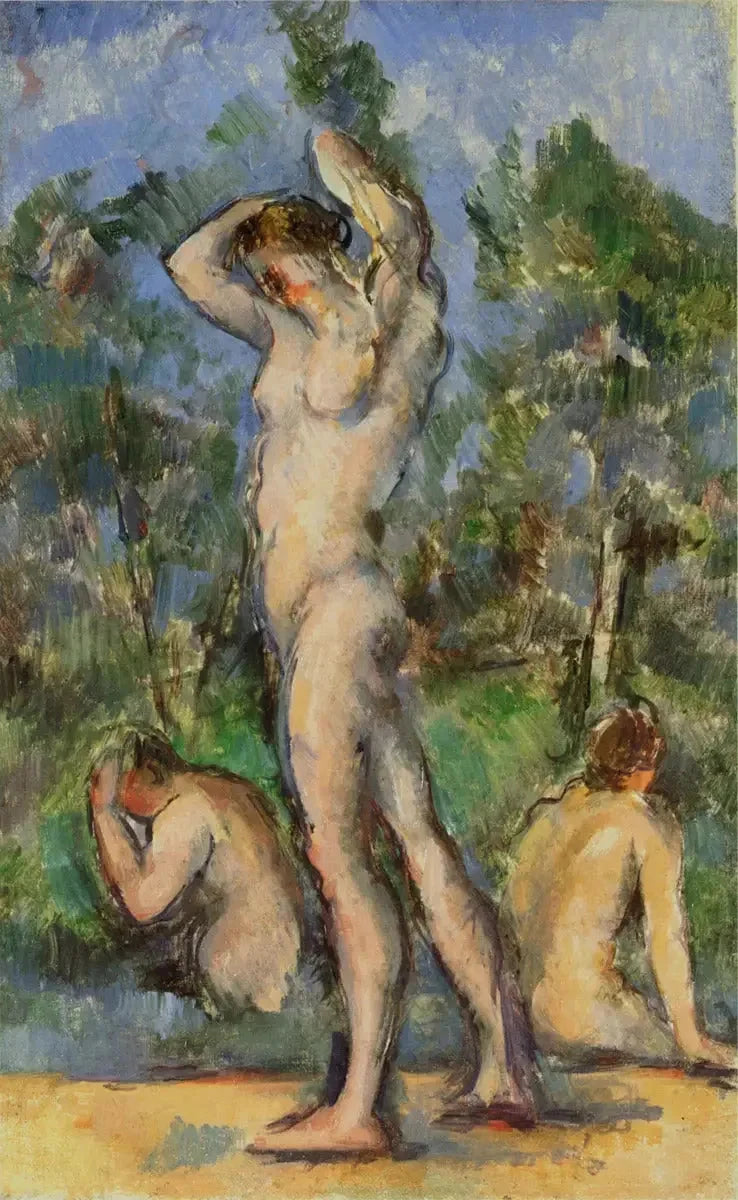Das Bad - Paul Cézanne