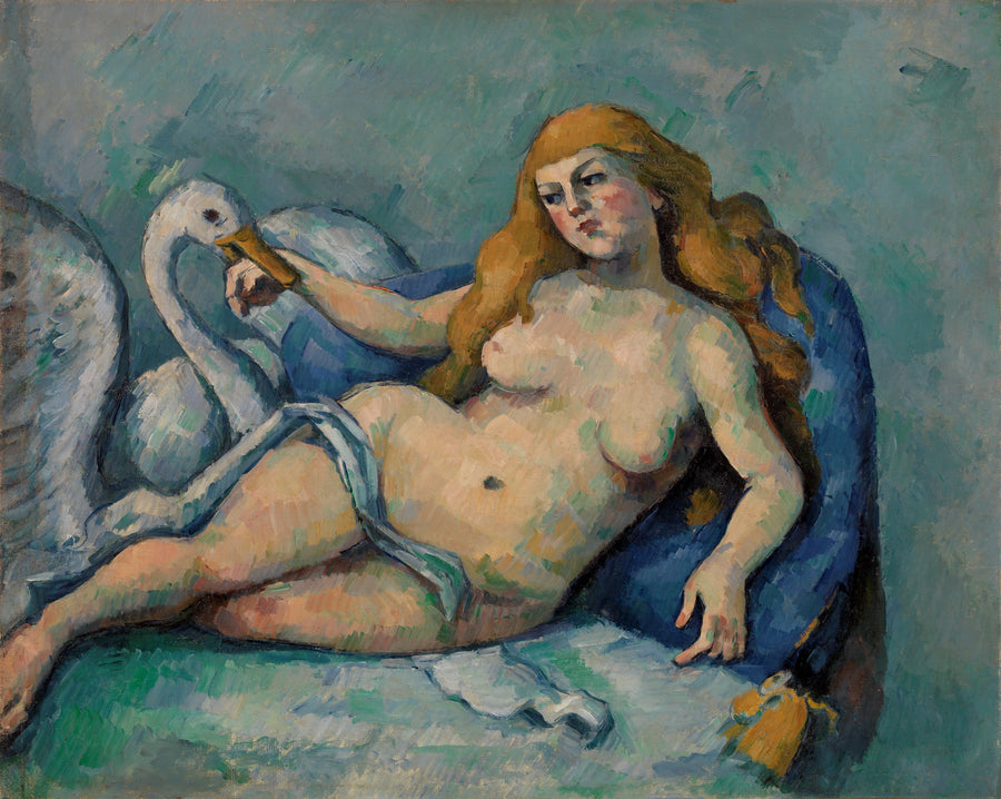 Leda mit dem Schwan - Paul Cézanne