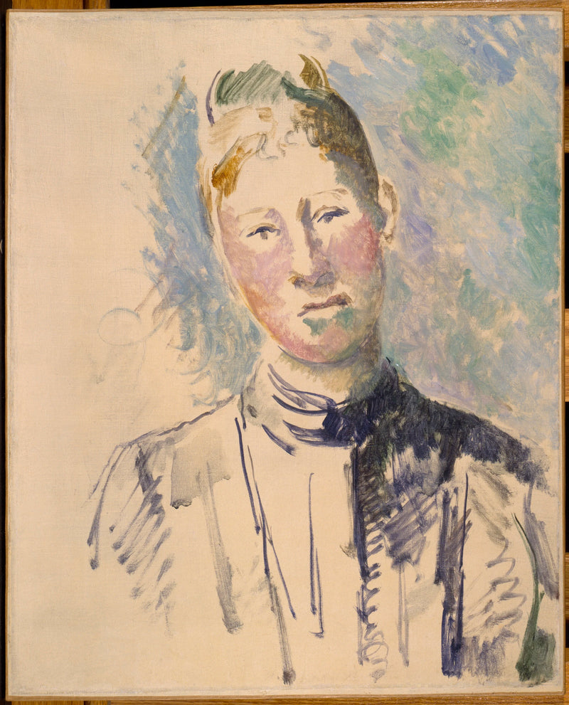 Frau Cézanne - Paul Cézanne