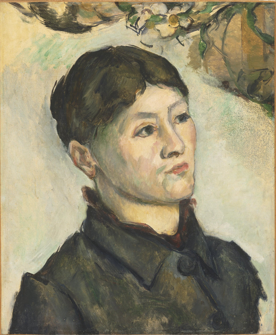 Porträt von Madame Cézanne - Paul Cézanne