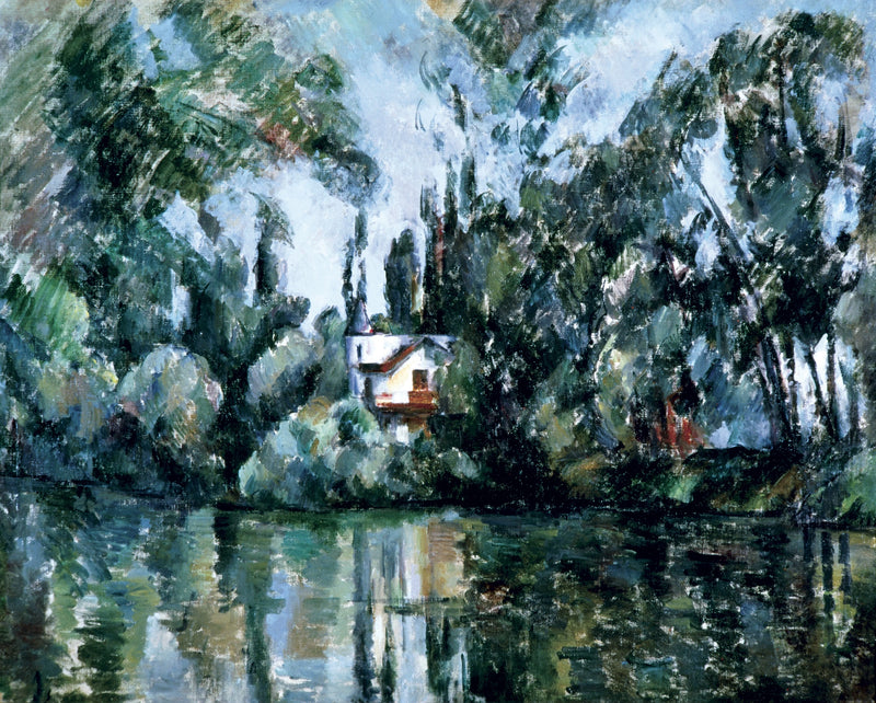 Haus am Ufer der Marne - Paul Cézanne