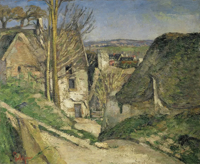 Das Haus des Gehängten - Paul Cézanne