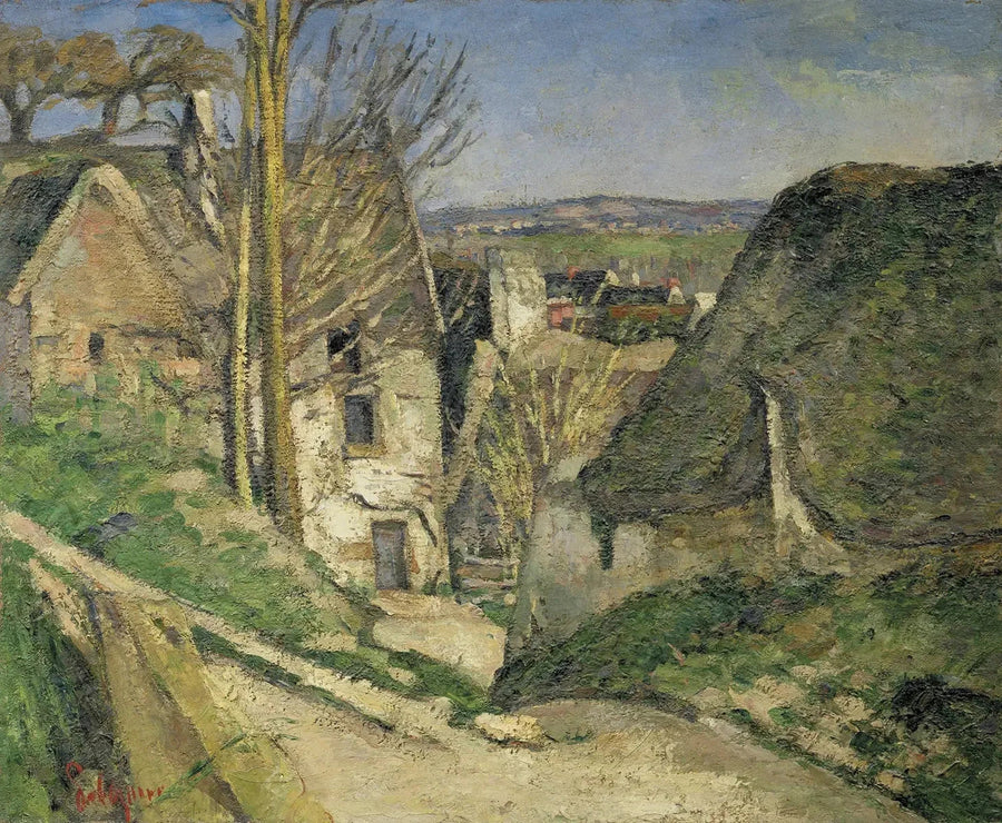 Das Haus des Gehängten - Paul Cézanne