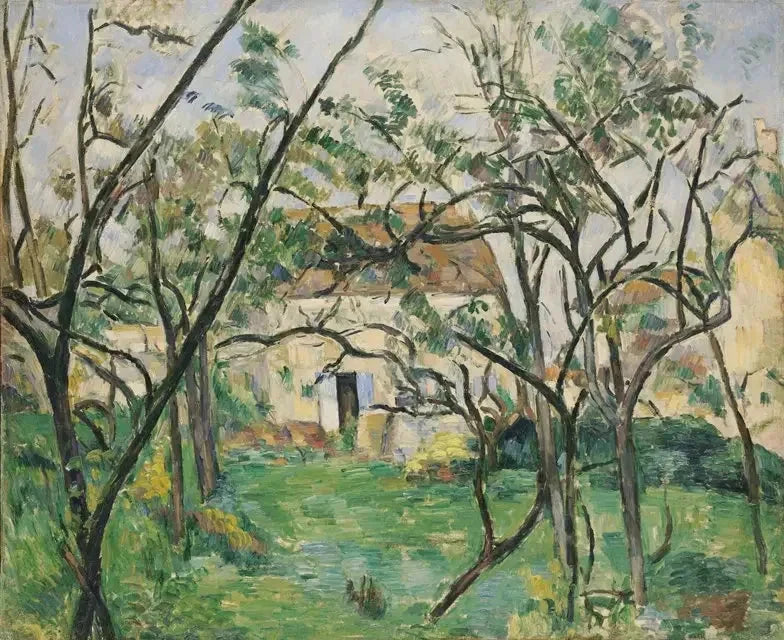 Das rustikale Haus - Paul Cézanne
