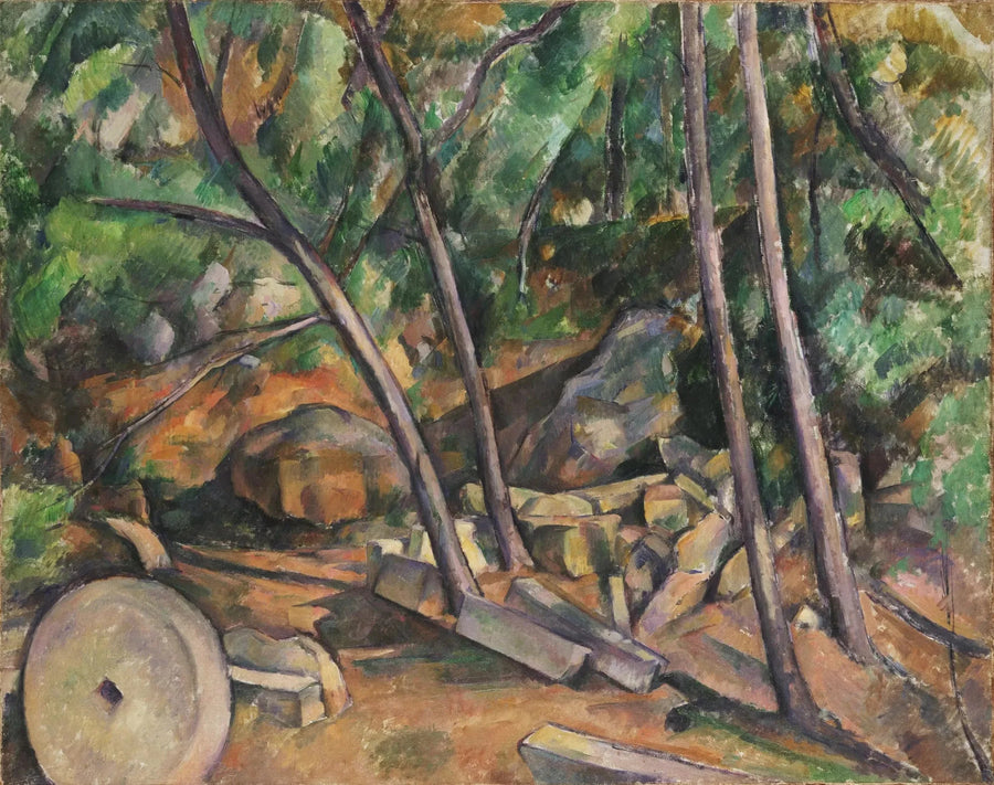 Der Heuhaufen - Paul Cézanne
