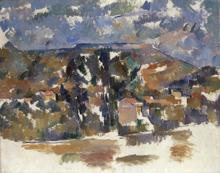 Der Mont de Cengle - Paul Cézanne