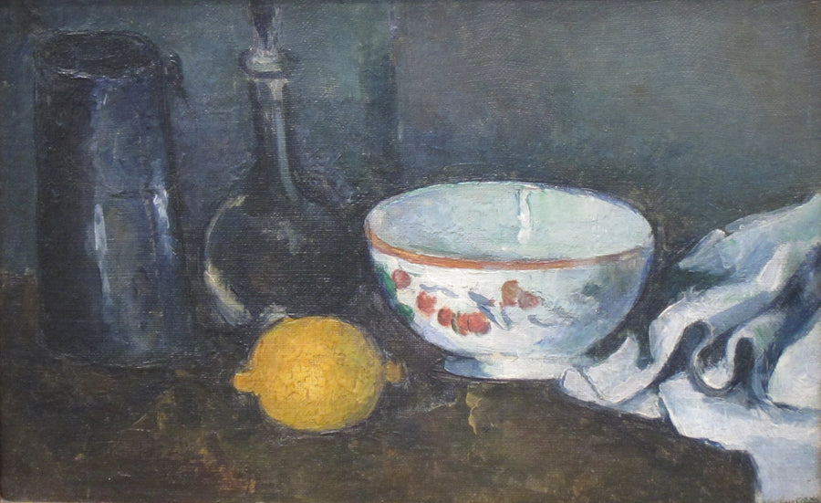 Milchkännchen und Zitrone, I - Paul Cézanne