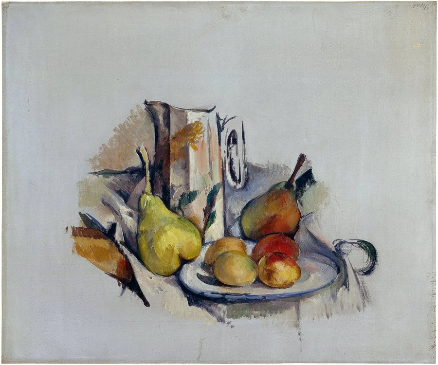 Stillleben mit Wasserkrug - Paul Cézanne