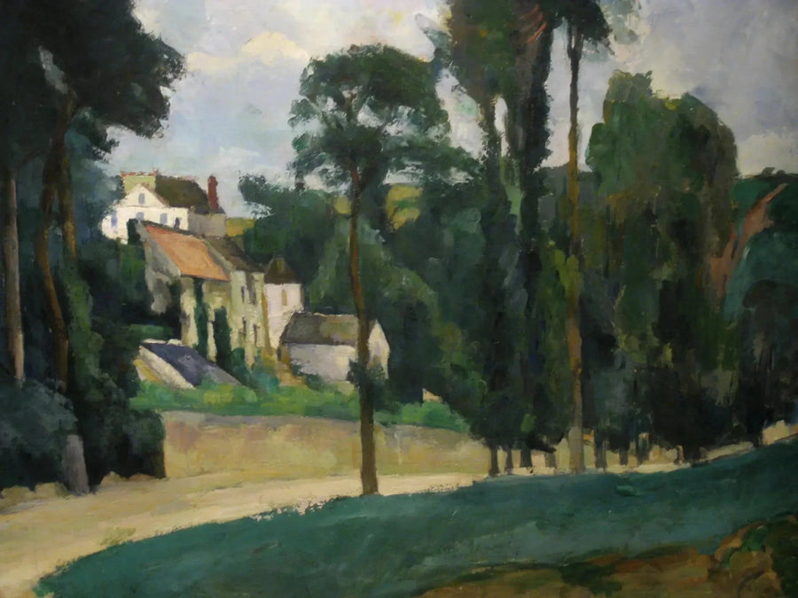 Die Straße von Pontoise - Paul Cézanne
