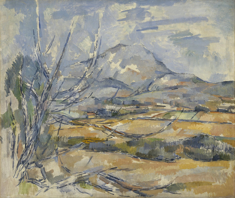 Der Berg Sainte-Victoire - Paul Cézanne