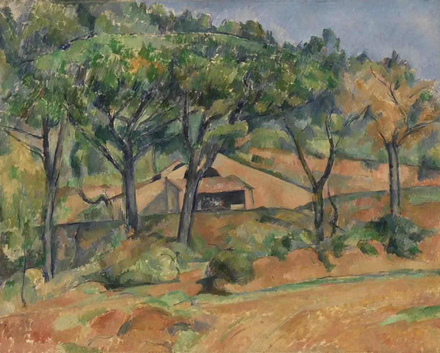 Haus in der Provence - Paul Cézanne