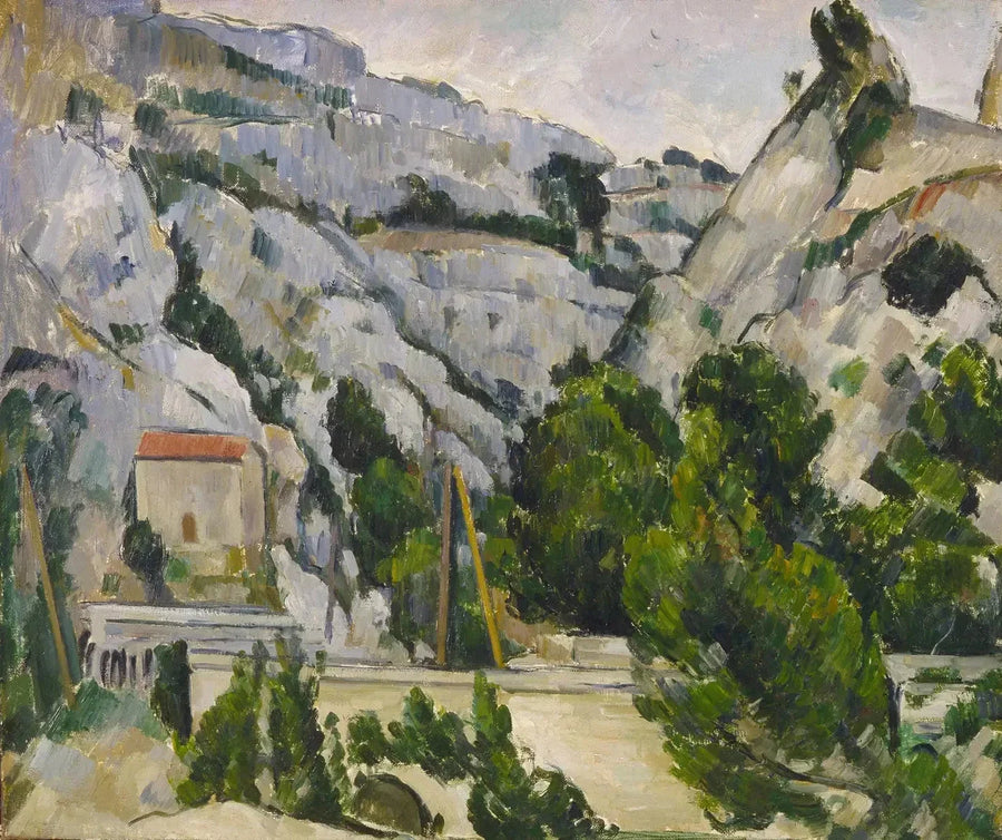 Die Viadukt in L'Estaque - Paul Cézanne