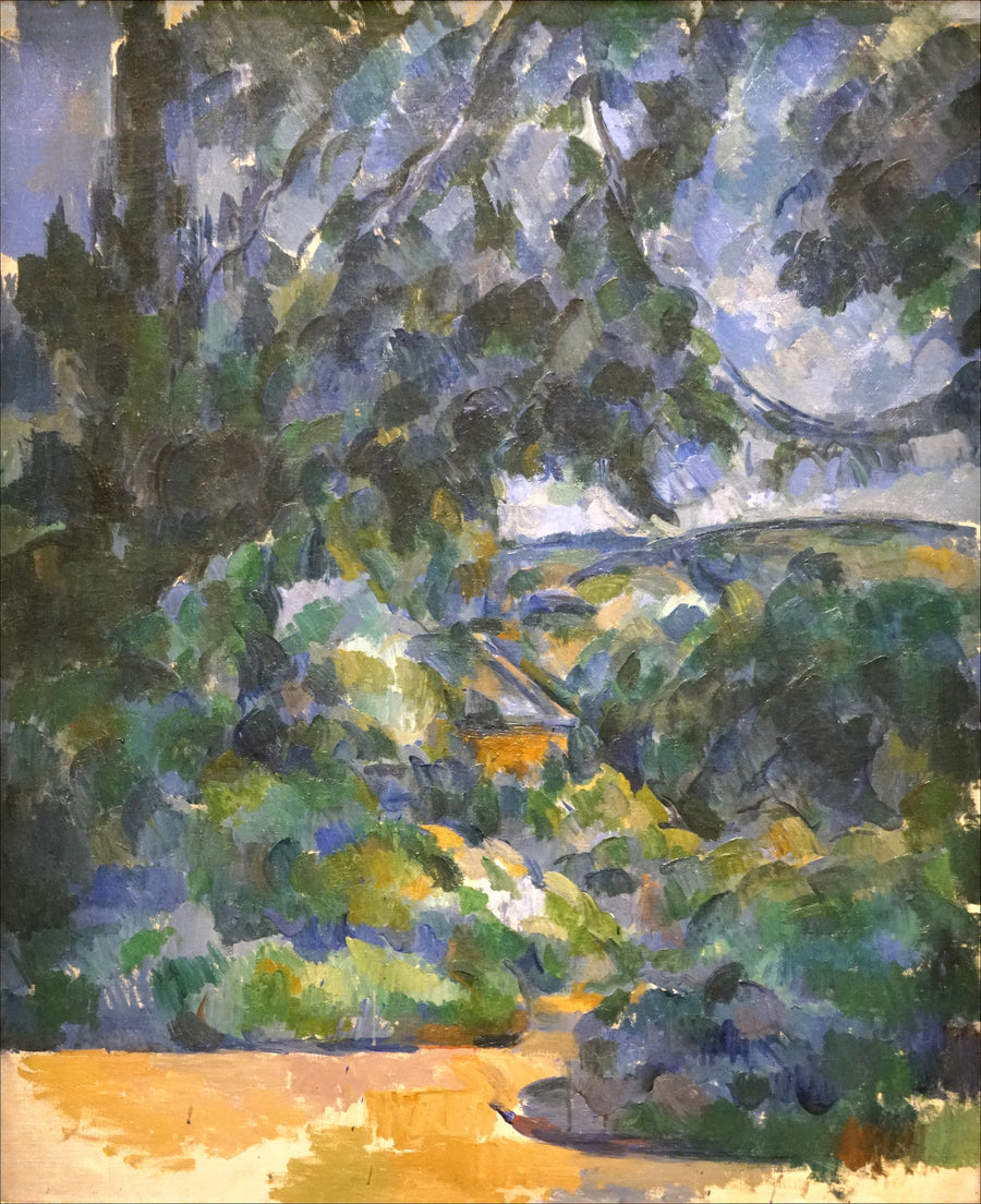 Blaues Landschaft - Paul Cézanne