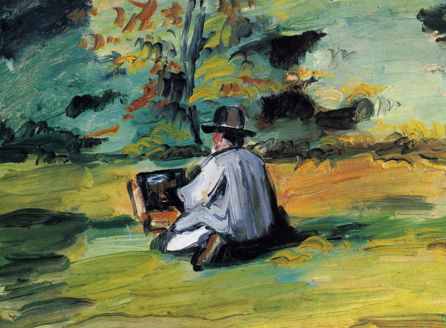 Ein Maler bei der Arbeit - Paul Cézanne