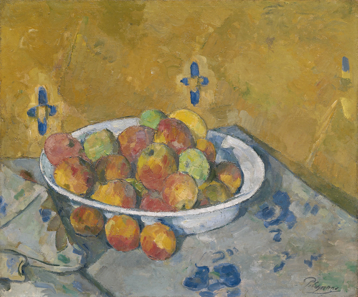 Das Apfelgericht, ca. 1877 - Paul Cézanne