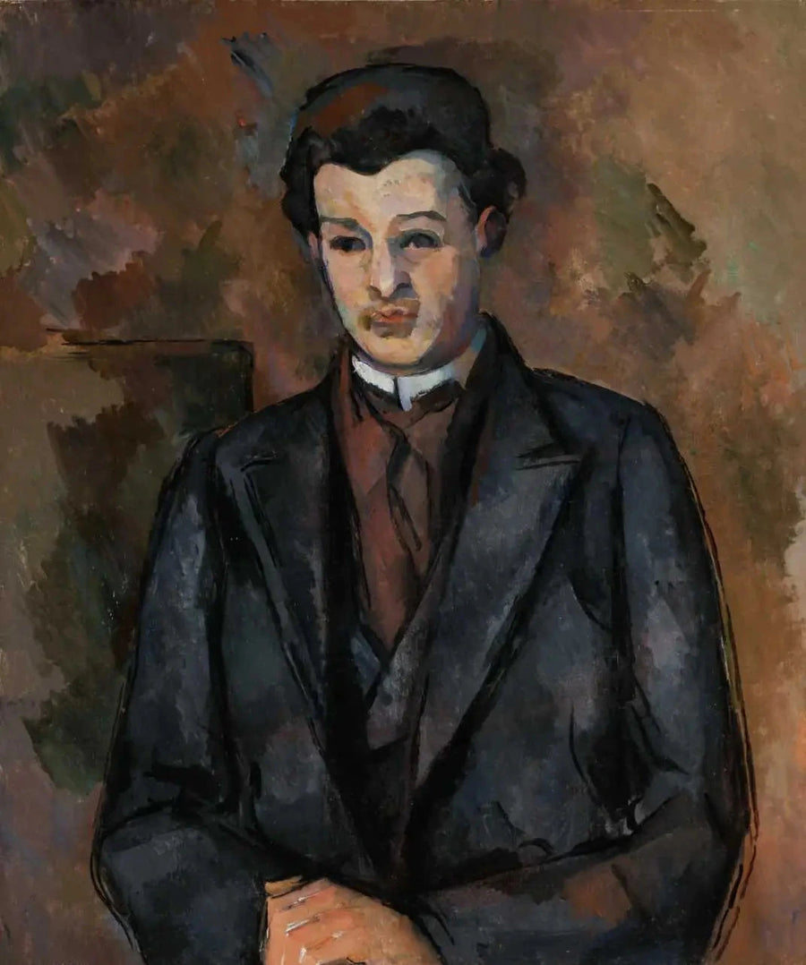 Porträt von Alfred Hauge - Paul Cézanne