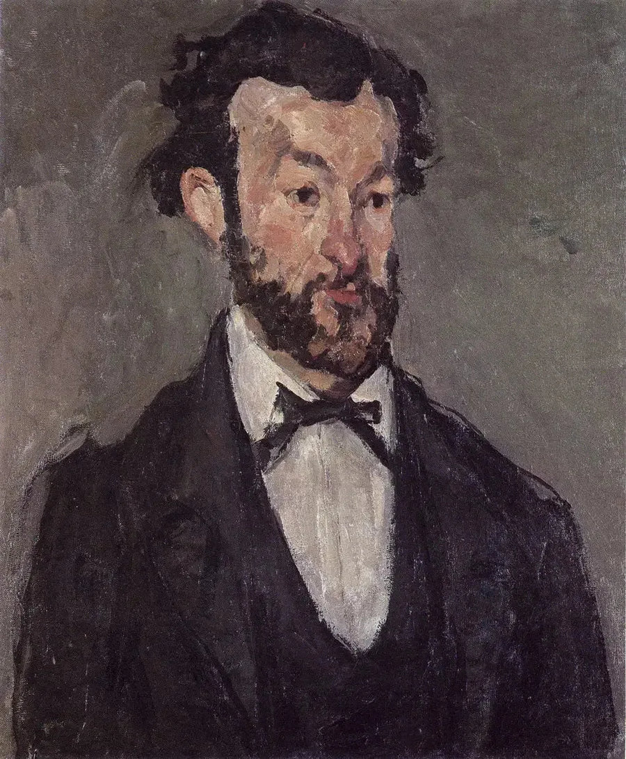 Porträt von Antony Valabregue - Paul Cézanne