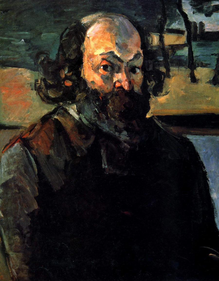 Porträt des Künstlers - Paul Cézanne