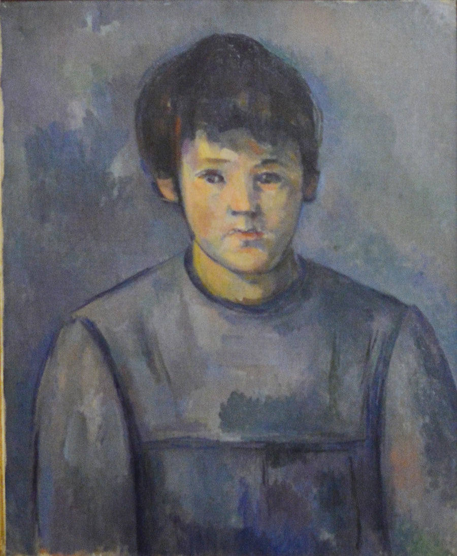 Porträt eines Mädchens - Paul Cézanne