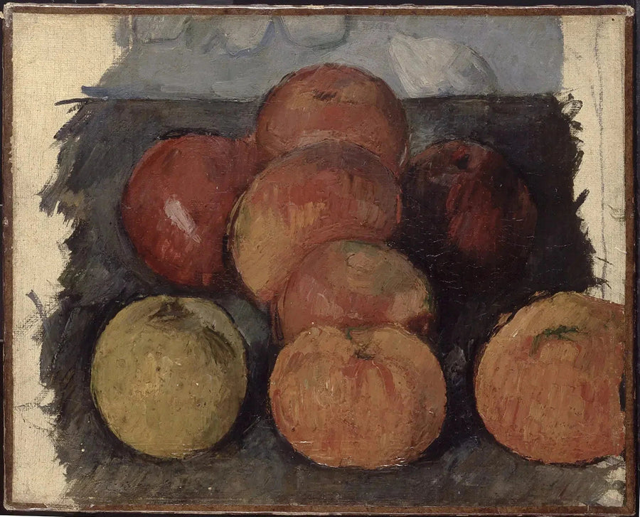 Einige Äpfel - Paul Cézanne