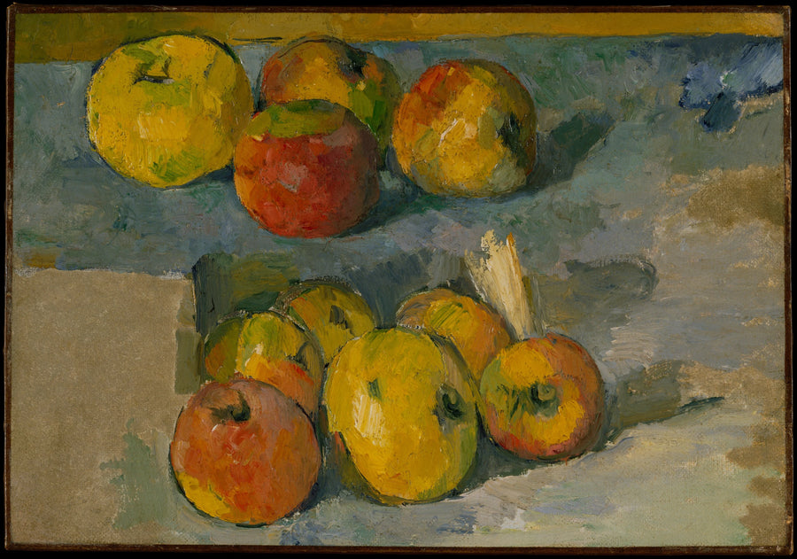 Einige Äpfel - Paul Cézanne