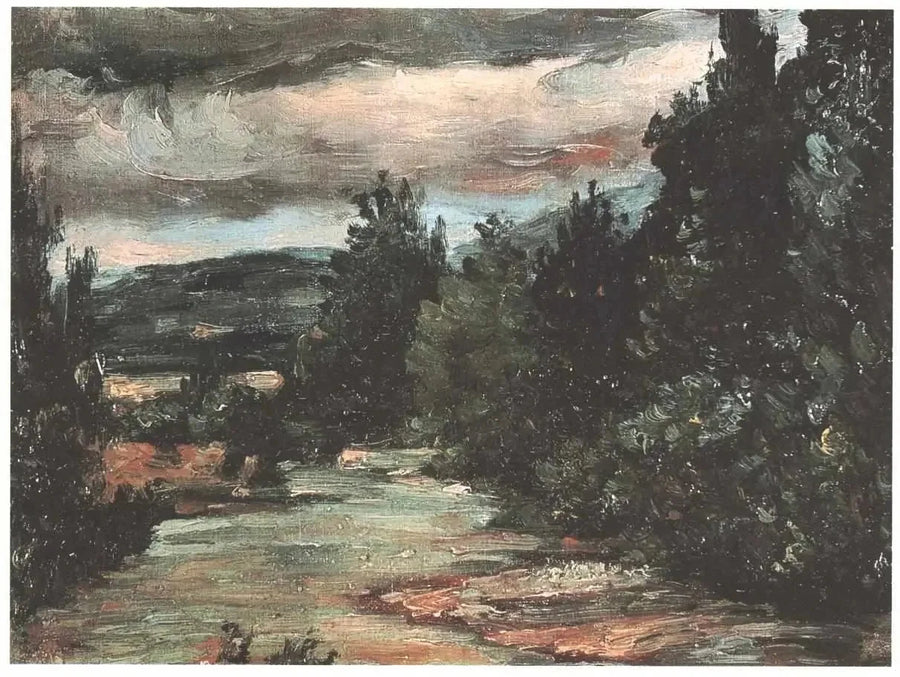 Der Fluss in der Ebene - Paul Cézanne